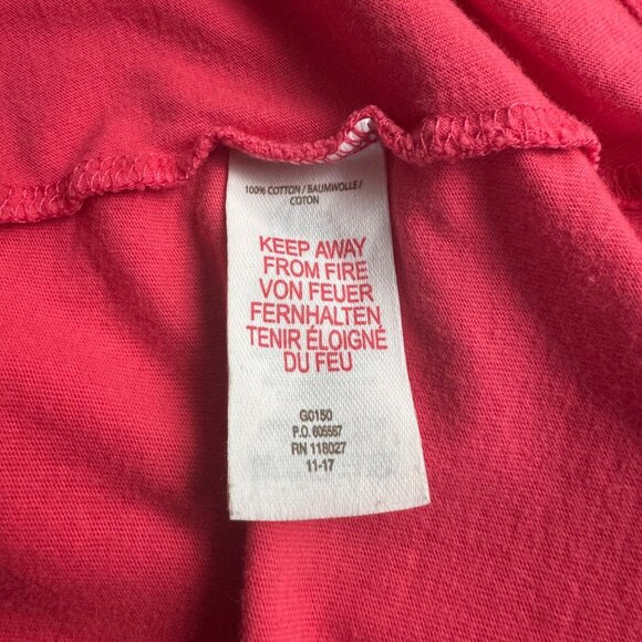 MINI BODEN Unicorn Applique Dress Girls 7-8 128cm Red Stripes Cotton Tunic Girl - Picture 7 of 7